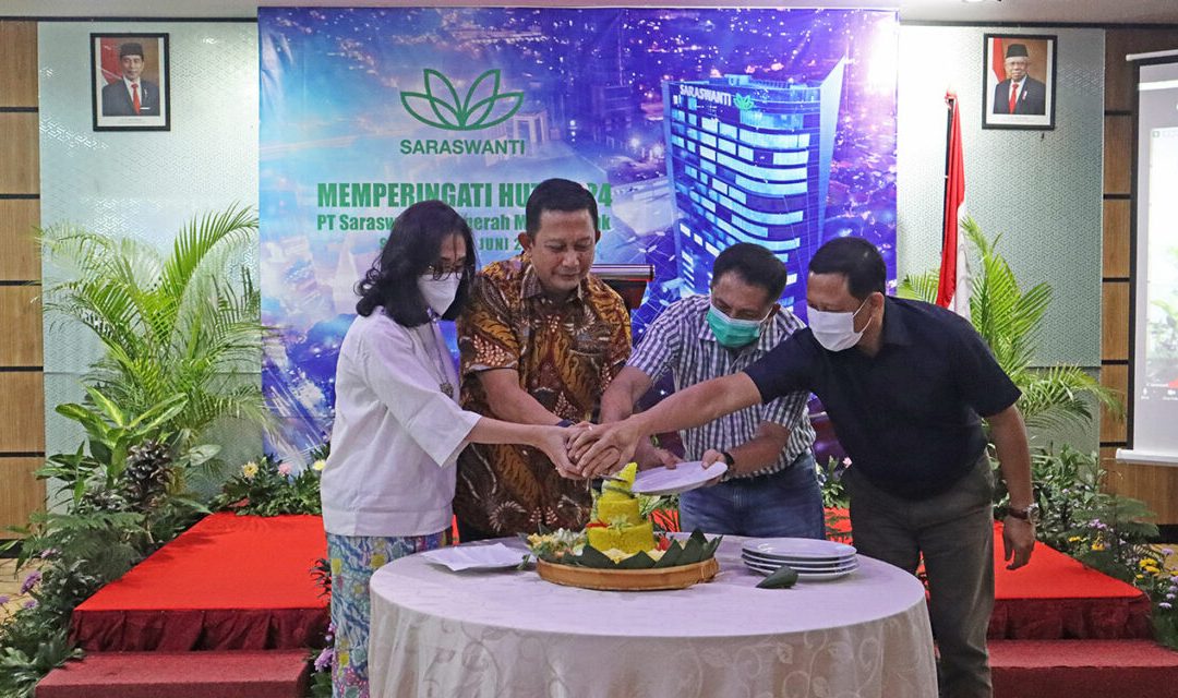 Peringatan HUT PT Saraswanti Anugerah Makmur Tbk Ke 24